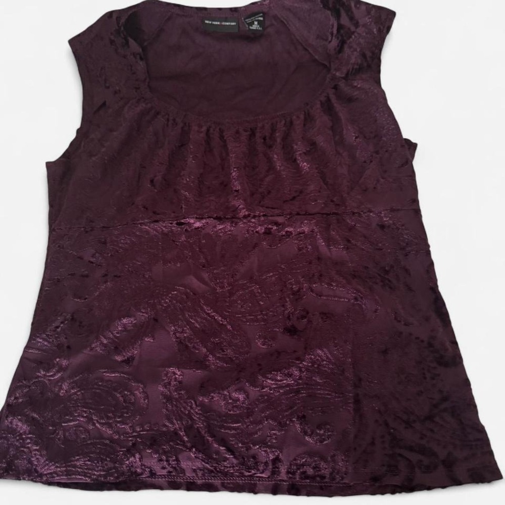Purple New York & Company blouse